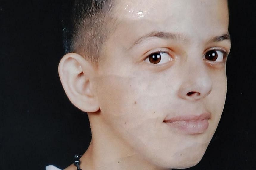 An undated family handout picture obtained on July 2, 2014 shows 16-year-old Mohammed Abu Khder, a Palestinian teenager whose body was found today in Jerusalem's forest area.&nbsp;The United States on Wednesday condemned the killing of a Palestinian 