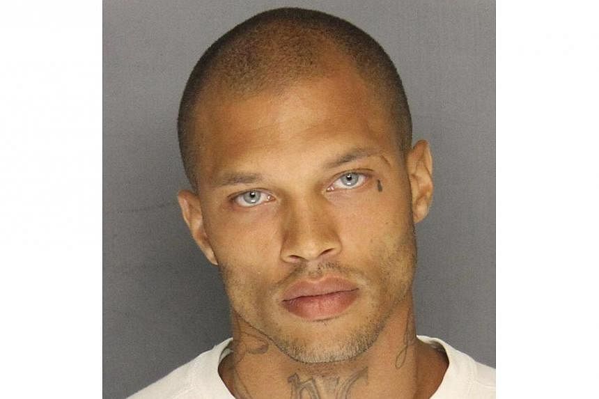 Jeremy Meeks, who is facing 11 criminal charges including illegal gun possession and gun crime, was offered the contract by Blaze Modelz in Los Angeles, according to TMZ. -- PHOTO: REUTERS