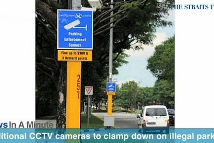 In today's The Straits Times News In A Minute video, we look at how CCTV cameras will be installed in 10 more locations, such as near Ang Mo Kio and Kranji MRT stations. -- PHOTO: SCREENGRAB FROM VIDEO