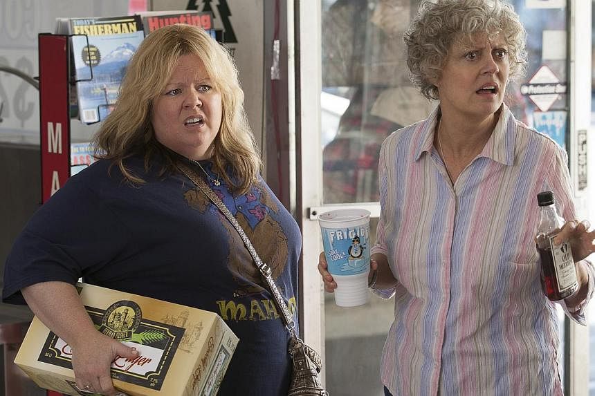 Susan Sarandon (right) plays her role with such aplomb, she outshines Melissa McCarthy (left). -- PHOTO: WARNER BROS