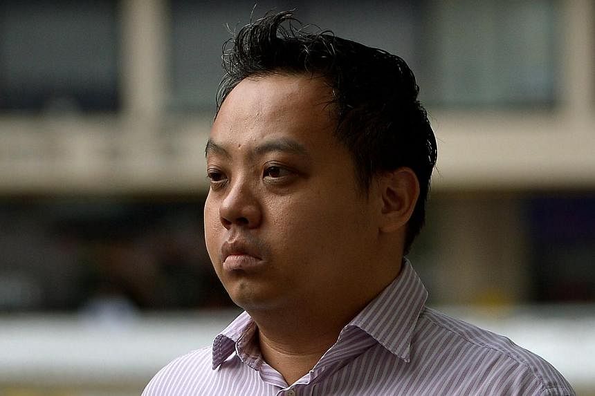 Lai Wai Khuen, former assistant director of Media Development Authority (MDA)'s Industry Operations Division, was jailed for 14 months on Tuesday and ordered to pay a penalty of $18,000. -- ST PHOTO: KUA CHEE SIONG