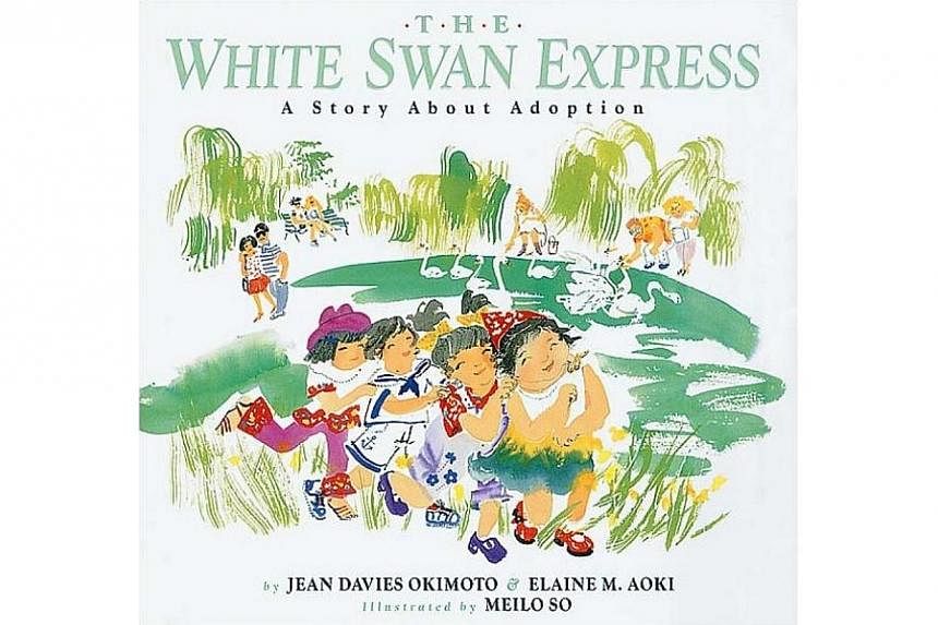 The White Swan Express: A Story About Adoption, published Oct 21, 2002, by Clarion Books. -- PHOTO: CLARION BOOKS