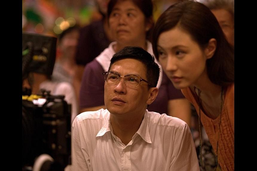 In Hungry Ghost Ritual, Cheung (left) plays a man who takes over his father's Cantonese opera troupe and begins to see supernatural things as it prepares to open for the Hungry Ghost Festival. Award-winning actor Nick Cheung (centre) both directs and