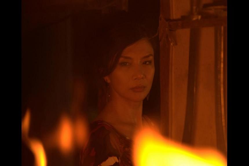 Actress Carrie Ng (above) plays the former star of an opera troupe led by Nick Cheung's character.