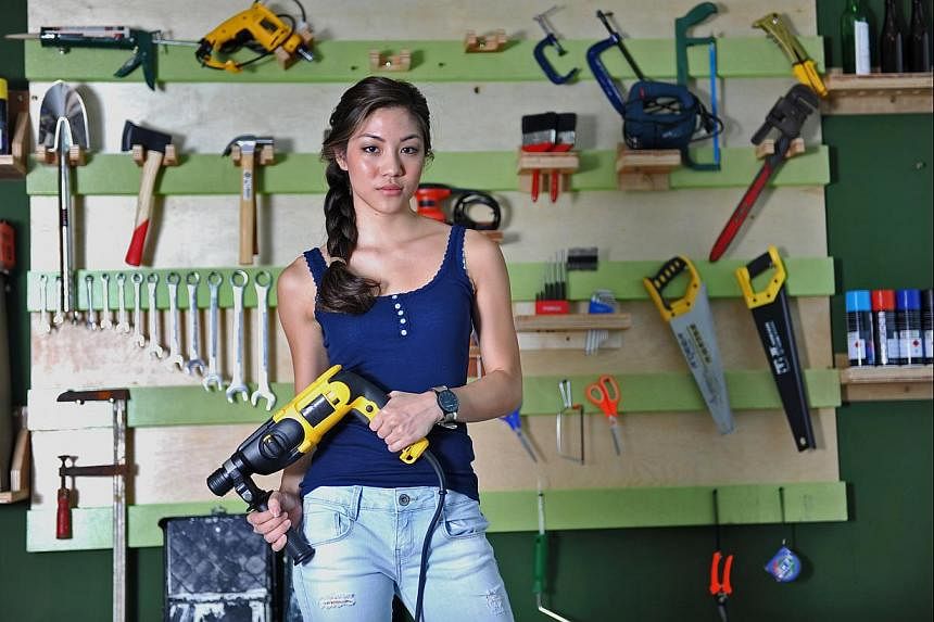 Former national youth swimmer Narelle Kheng will create DIY furniture pieces on her show.