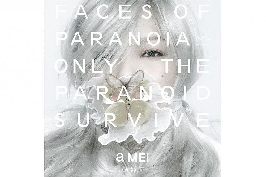 CD cover: Faces Of Paranoia - Only The Paranoid Survive by A-mei. -- PHOTO: UMUSIC.COM