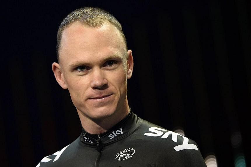 Chris Froome will now target the Vuelta a Espana after crashing out of the Tour de France, his team manager Dave Brailsford said. -- PHOTO: AFP