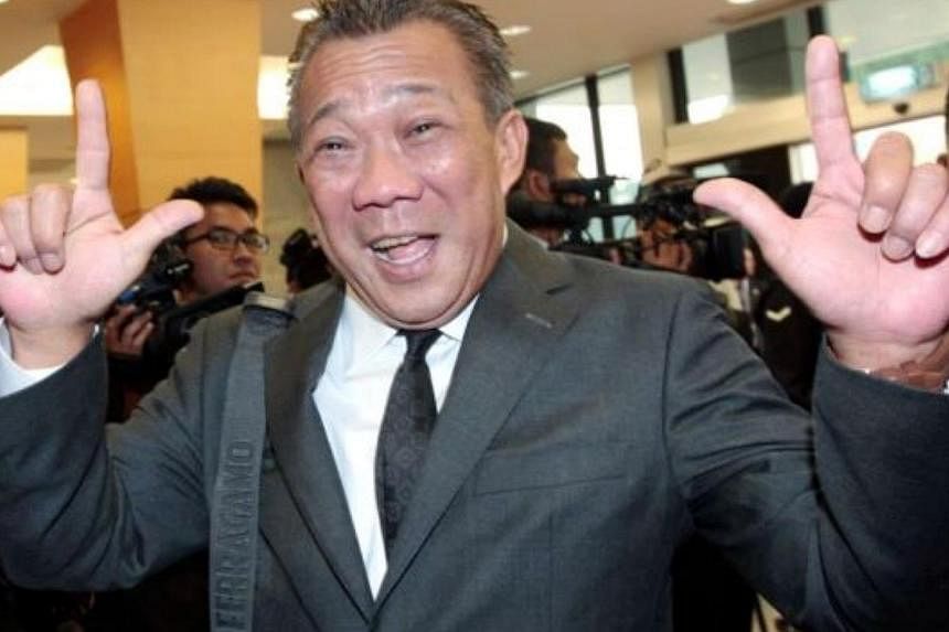 Malaysia's Kinabatangan MP Datuk Bung Moktar Radin has found himself grabbing headlines for outspoken remarks uttered both inside and outside Parliament. -- PHOTO: THE STAR/ASIA NEWS NETWORK