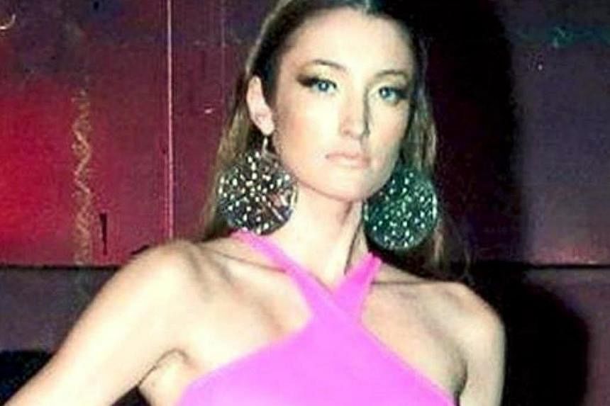 Estonian model Regina Soosalu, whose body was found along a beach in Pulau Rawa on July 1, was happy to holiday on the island, her family said. -- PHOTO: THE STAR/ASIA NEWS NETWORK