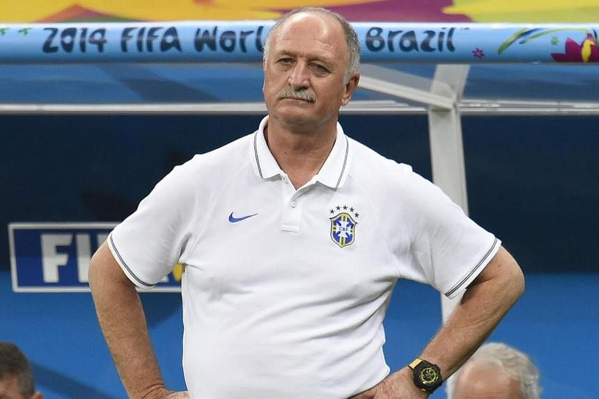 Brazil's Football Confederation (CBF) on Monday said it had accepted coach Luiz Felipe Scolari's offer to resign along with his backroom team.&nbsp;-- PHOTO: AFP