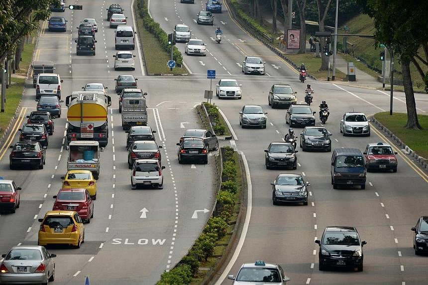 The monthly supply of certificates of entitlement (COEs) for the August-October quota period will shrink by 6 per cent to 3,777 from the previous monthly supply. - PHOTO: ST FILE
