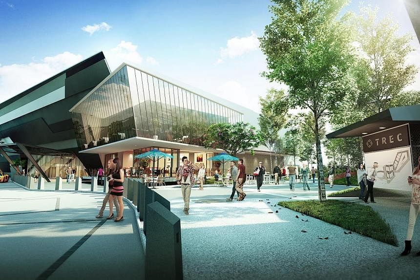 TREC, Malaysia's biggest lifestyle and entertainment hub, is expected to open its doors in about six months. -- PHOTO: TREC