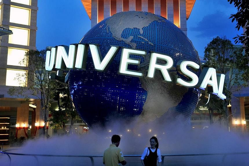 Universal Studios Singapore has been ranked Asia's No. 1 amusement park by TripAdvisor. -- PHOTO: BT FILE