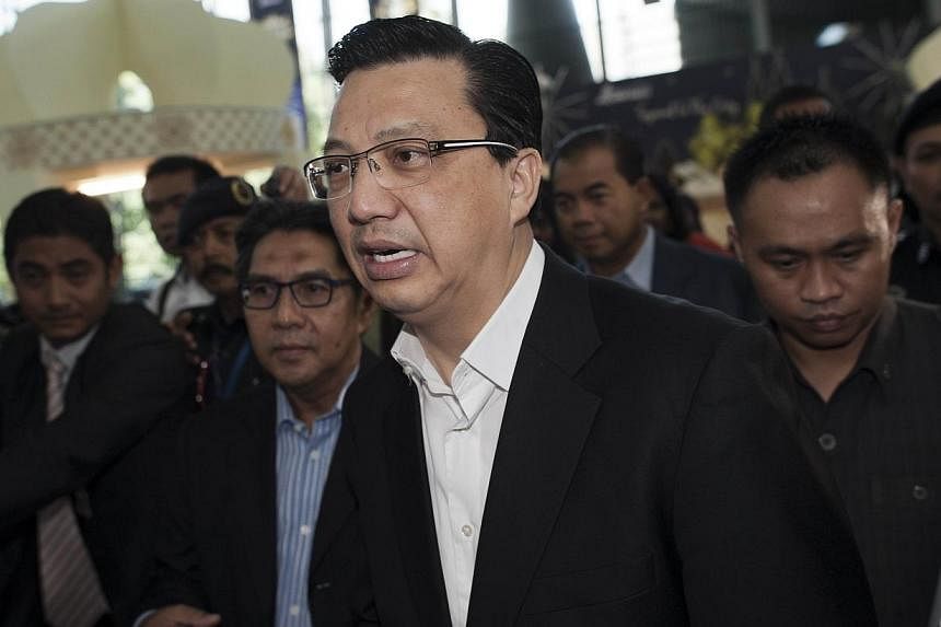 Malaysia's newly appointed Transport Minister Liow Tiong Lai leaves the Kuala Lumpur International Airport in Sepang on July 18, 2014.&nbsp;Ukraine is responsible for the investigations of the crash of Malaysia Airlines Flight MH17, said Mr Liow&nbsp