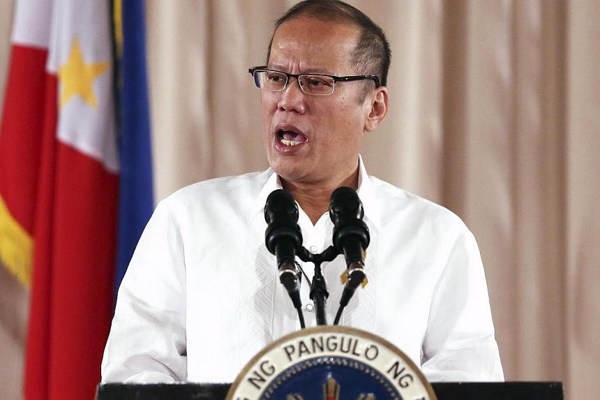 Philippine President Benigno Aquino speaks at the conference Daylight Dialogue: The Good Governance Challenge at the presidential Malacanang Palace in Manila on July 15, 2014.&nbsp;Philippine President Benigno Aquino, who has been criticised for his 