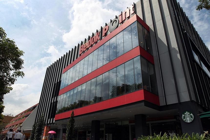 Occupancy at Bedok Point improved to 99.3 per cent from 77 per cent in the preceding quarter, which helped to lift third-quarter earnings at Frasers Centrepoint Trust. -- PHOTO: ST FILE&nbsp;