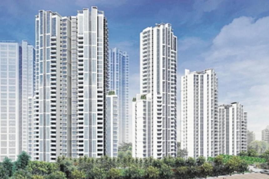 Keppel Land's 8 Park Avenue.&nbsp;Keppel Land's net profit for the second quarter ended June 30 rose 12.2 per cent to $107.2 million, thanks to higher contributions from it's residential projects in China. -- PHOTO:&nbsp;KEPPEL LAND