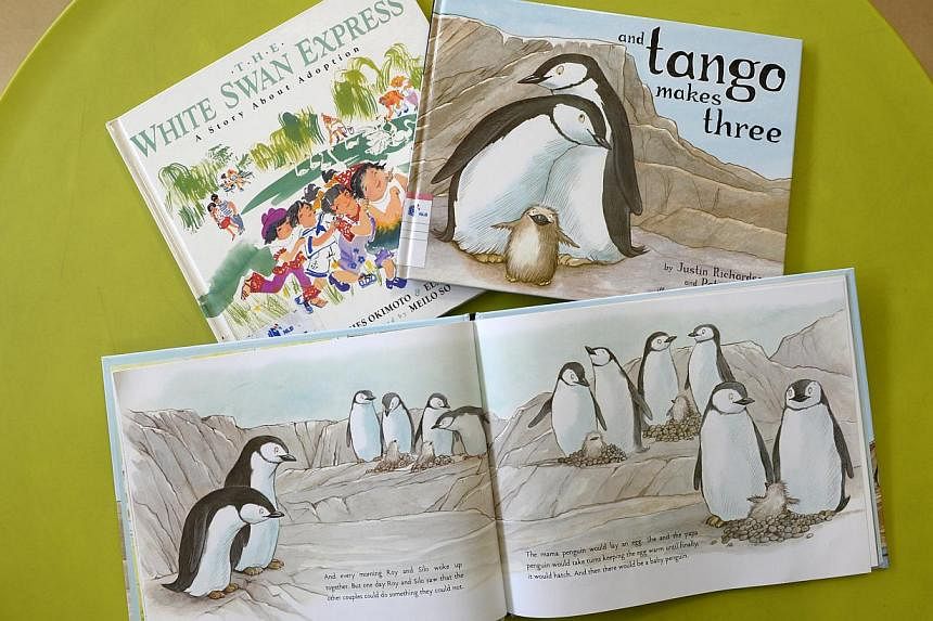 Copies of And Tango Makes Three and The White Swan Express will be available from Tuesday.