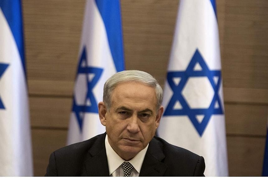 Israeli Prime Minister Benjamin Netanyahu said on Sunday. July 27, 2014, that the Palestinian militant group Hamas had violated its own offer of a 24-hour humanitarian truce in Gaza. -- PHOTO: REUTERS