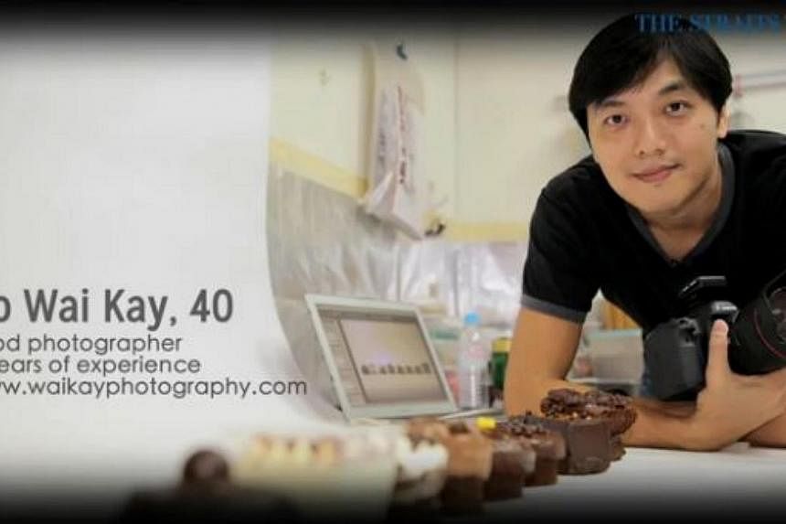 In the second episode, food photographer Ho Wai Kay gives tips on how to take that perfect food product shot.&nbsp;--&nbsp;PHOTO: SCREENGRAB FROM RAZORTV&nbsp;