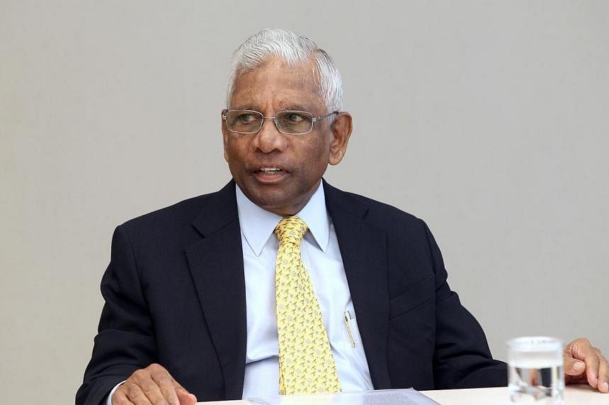 Mr S Dhanabalan will rejoin the board of GIC as a director with effect from Friday, the investment company said on Friday morning. -- PHOTO: ST FILE
