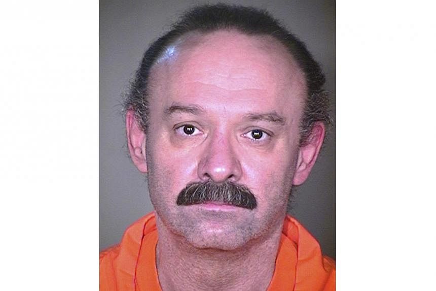 Joseph Wood is pictured in this undated handout booking photo courtesy of the Arizona Department of Corrections. -- PHOTO: REUTERS