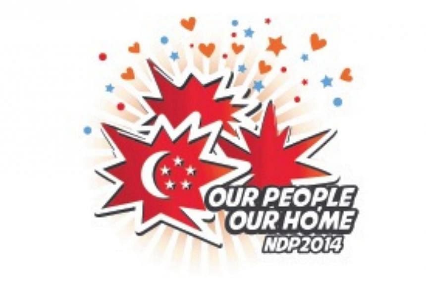 The National Day Parade (NDP) logo 2014. -- PHOTO:&nbsp;NDP 2014