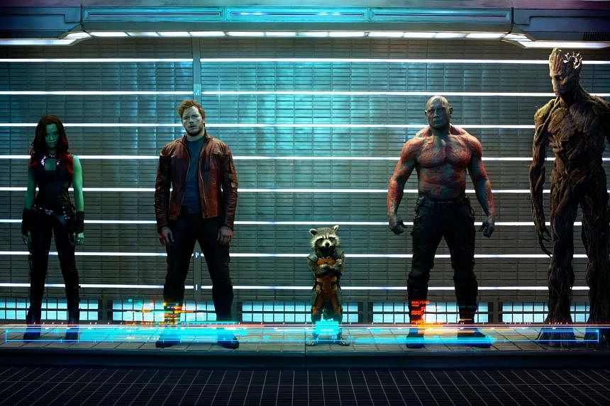A cinema still from Guardians Of The Galaxy, which made US$94 million (S$117 million) in ticket sales this weekend, setting a record for an August film opening.&nbsp;-- PHOTO:&nbsp;WALT DISNEY PICTURES