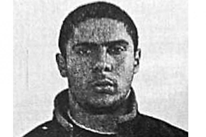 This file picture released on June 1, 2014 and taken on August 15, 2005 shows the 29-year-old suspected gunman of a quadruple murder at the Brussels Jewish Museum, Mehdi Nemmouche. -- PHOTO: AFP