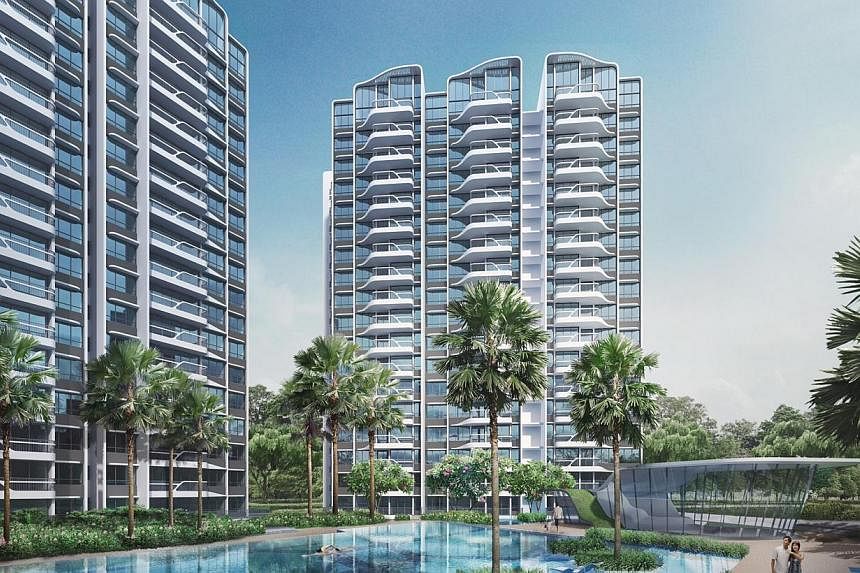 Artist's impression of Belysa, an executive condominium (EC) at the junction of Elias Road and Pasir Ris Drive 1.&nbsp;Construction and property group Chip Eng Seng's second quarter earnings surged 173 per cent over last year, mainly due to the compl