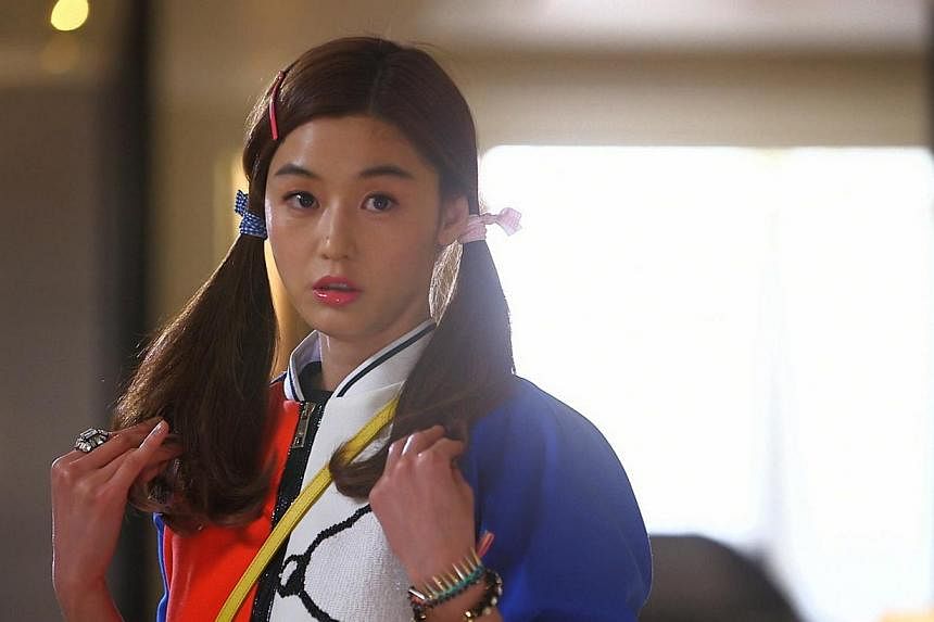 Television still: My Love From The Star starring Gianna Jun. -- PHOTO: ONE