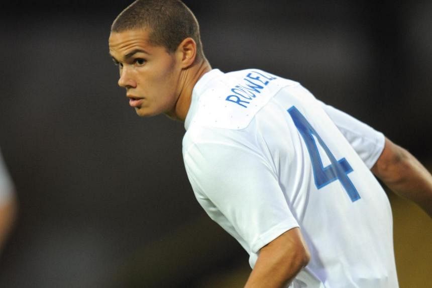 Jack Rodwell in action during an England match against Azerbaijan in the 2013 UEFA European Under 21 Championship. -- PHOTO: ACTION IMAGES