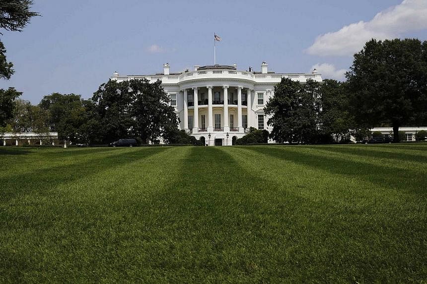 The South Lawn and the White House is pictured in Washington on Aug 7, 2014. -- PHOTO: REUTERS