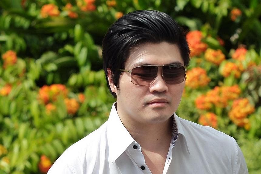 Convicted match-fixer Eric Ding Si Yang will continue to serve his prison sentence for corruption until his appeal is heard, after the courts denied him bail a second time on Friday.&nbsp;-- PHOTO: ST FILE&nbsp;
