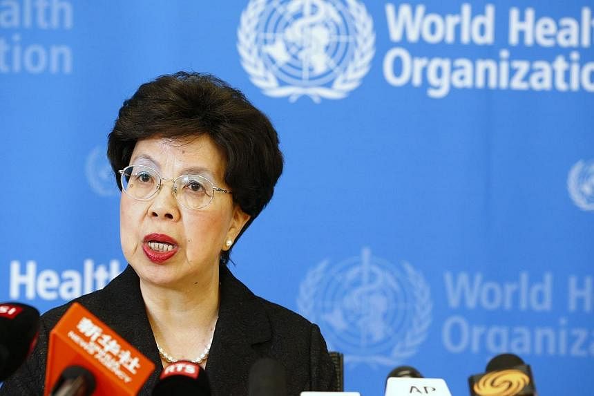 World Health Organization (WHO) Director-General Margaret Chan addresses the media after a two-day meeting of its emergency committee on Ebola, in Geneva on Aug 8, 2014.&nbsp;A Nigerian man suspected of having contracted the Ebola virus has tested ne