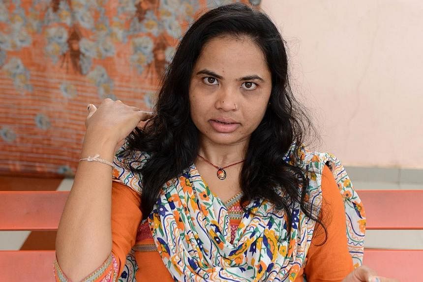 Ms Dimple Patel, who spent 10 months in a coma after suffering a vicious attack that left her severely disabled, has identified her alleged assailants in court, more than four years after the assault. -- PHOTO: AFP