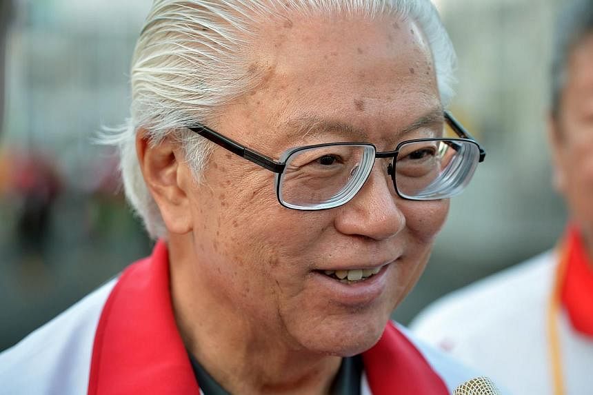 President Tony Tan visits the Singapore athletes at the Games Village in Glasgow, Scotland a day before the official Opening Ceremony of the 2014 Commonwealth Games. Dr Tan will arrive in China on Friday, Aug 15, to attend the 2014 Nanjing Youth Olym