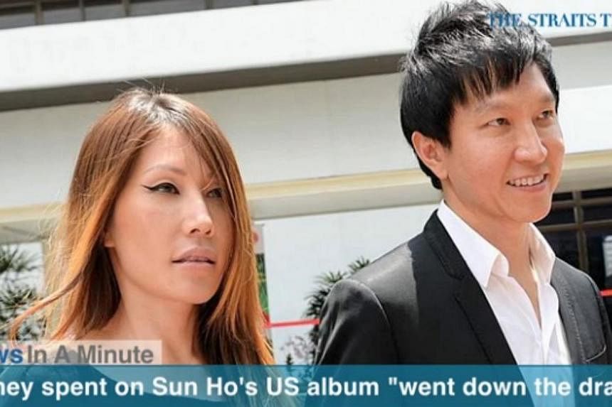 In today's News In A Minute, we look at City Harvest Church founder Kong Hee saying in court that all the years of work and money put into Sun Ho's American album went down the drain when she fell critically ill and when investigations into the churc