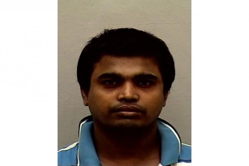 Refusing to take "no" for an answer, Yeasen Arafat Sayed Ahmed, a&nbsp;construction worker from Bangladesh, followed a young woman home, barged in, and groped and tried to undress her. -- PHOTO: SINGAPORE POLICE FORCE
