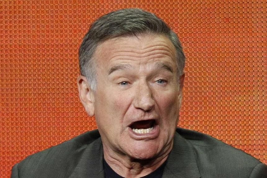 Cast member Robin Williams speaks during the CBS portion of the Television Critics Association Summer press tour in Beverly Hills, California in this July 29, 2013 file photo.&nbsp;Late Hollywood actor Robin Williams will live on in the kingdom of Az