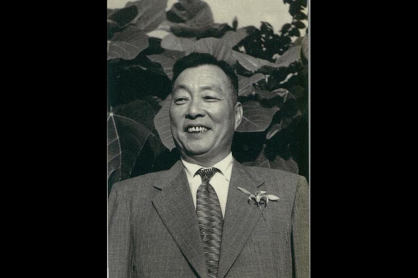 Lam Soon founder Ng Keng Soon (above) in a 1950s photo. -- PHOTO: COURTESY OF WHANG SHANG YING