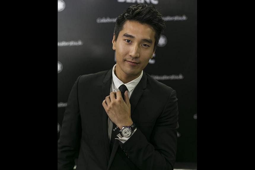 Mark Chao says he would not accept a role if it did not offer something new. -- PHOTO: MONTBLANC