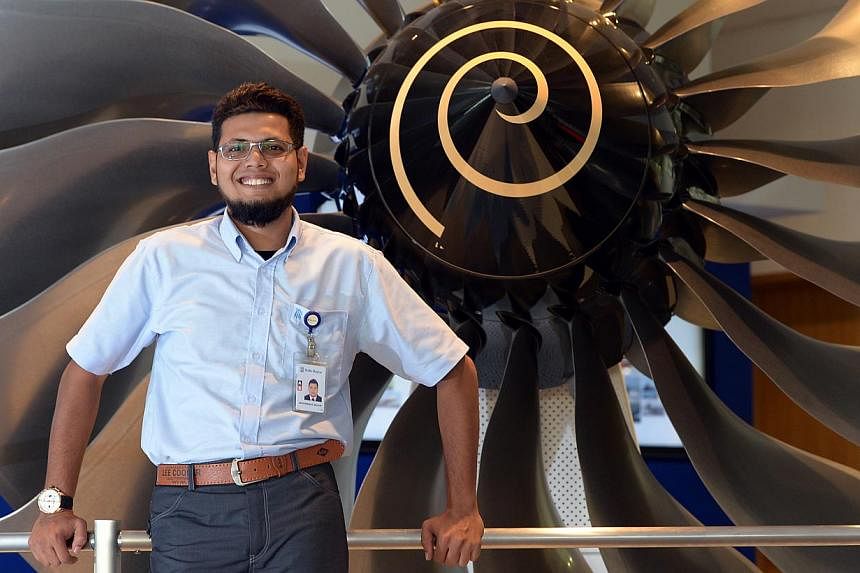 Mr Muhammad Munir Ahmad, 29, is currently taking night classes to complete a degree. He started out as a trainee technician at Rolls-Royce after graduating from Temasek Polytechnic. Ms Rachel Aw, 28, is now a franchise operations manager with the Les