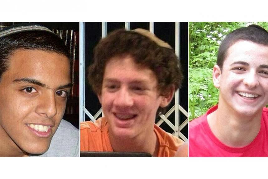 A top Hamas official said members of his militant group kidnapped three Israeli teenagers - (from left)&nbsp;Eyal Yifrach, Naftali Fraenkel and&nbsp;Gilad Shaer -&nbsp;whose deaths in June provoked a spiral of violence that led to the war in Gaza, th