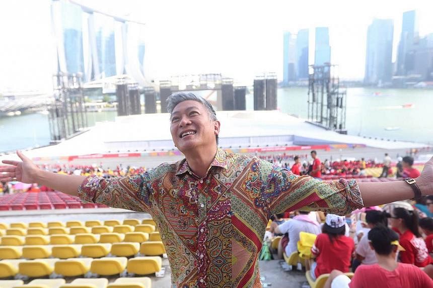 Entertainer Dick Lee may promote next year's National Day theme song earlier as he hopes it will become popular through exposure.