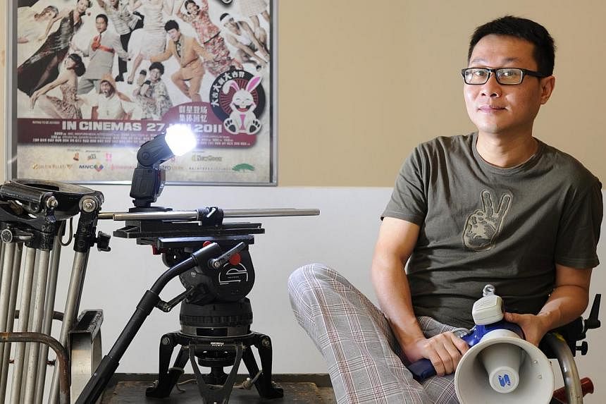 To celebrate Singapore and its people next year, home-grown directors Royston Tan, Tan Pin Pin, K. Rajagopal, Eric Khoo, Jack Neo, Kelvin Tong (above) and Boo Junfeng are making a movie together. -- PHOTO: ST FILE