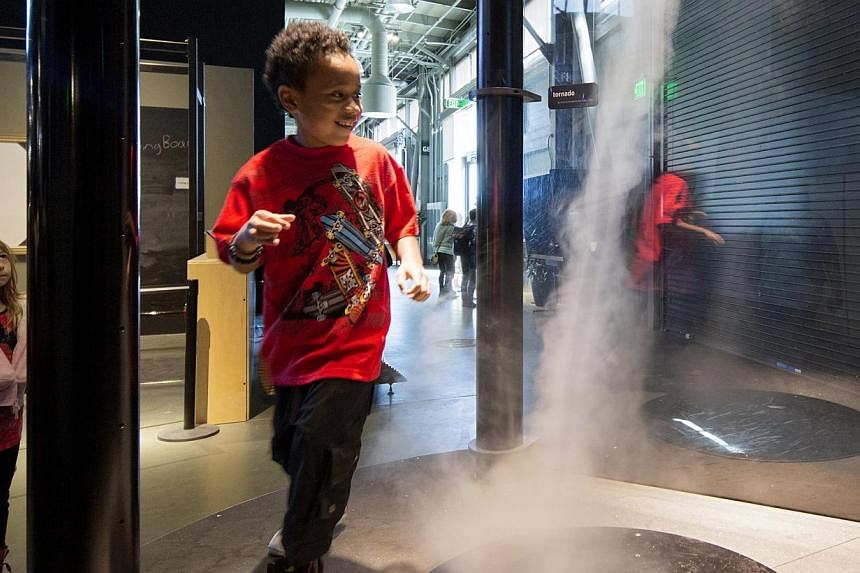 The Exploratorium, a museum of science, art and human perception at San Francisco's waterfront, aims "to change the way the world learns". -- PHOTO: NEW YORK TIMES