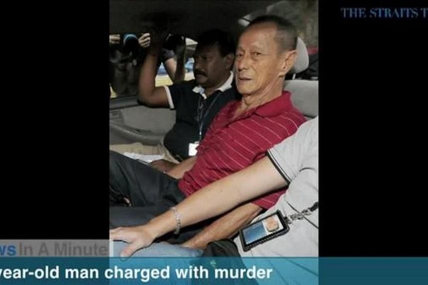In today's The Straits Times News In A Minute video, we look at how Char Chin Fah, 80, has been charged with the murder of his daughter-in-law, 54-year-old Madam Ong Guat Leng, at her home in Block 440, Tampines Street 43.