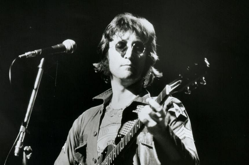 The late John Lennon, from the Beatles. -- PHOTO:&nbsp;STAR FILE PHOTO AGENCY