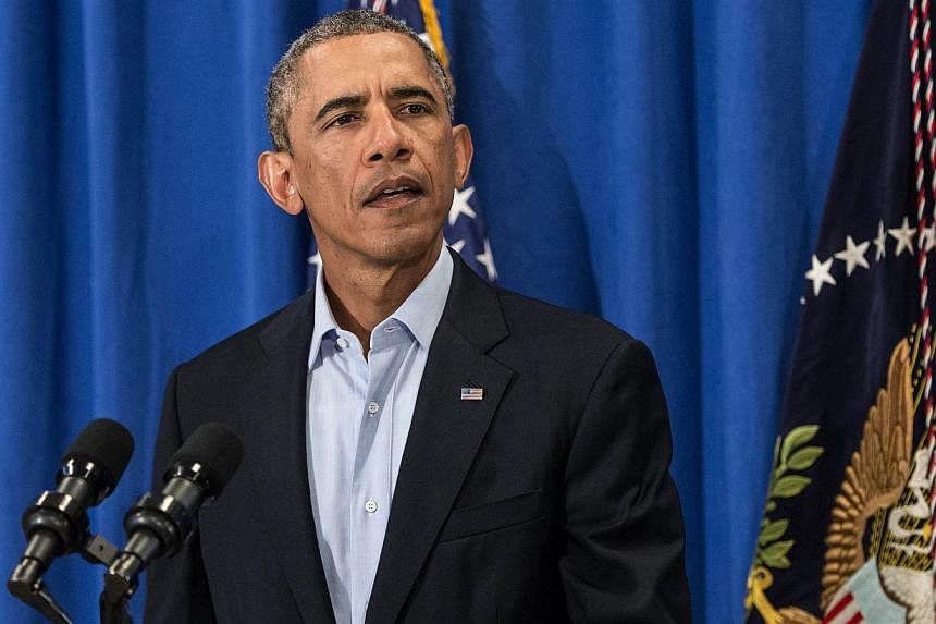 President Barack Obama has ordered an investigation into whether it is "appropriate" for the US military to sell battle-grade hardware to local police, a senior US official said on Saturday. -- PHOTO: AFP